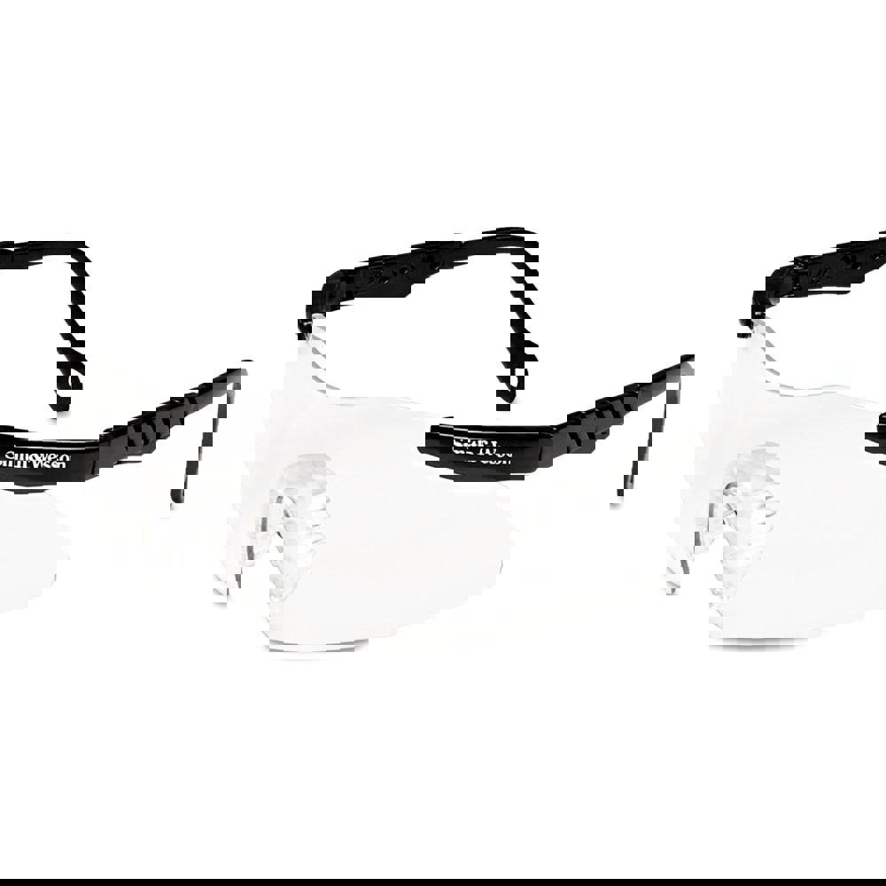 Magnum 3g Safety Glasses, Mini Black Frame, Clear Lens